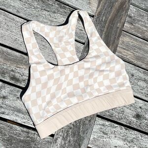 Wilo Checker Sports Bra